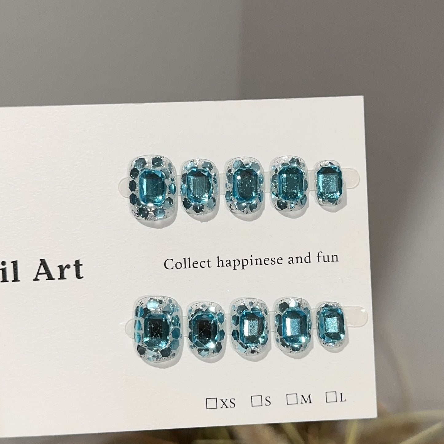 Handmade Press On Nails A277