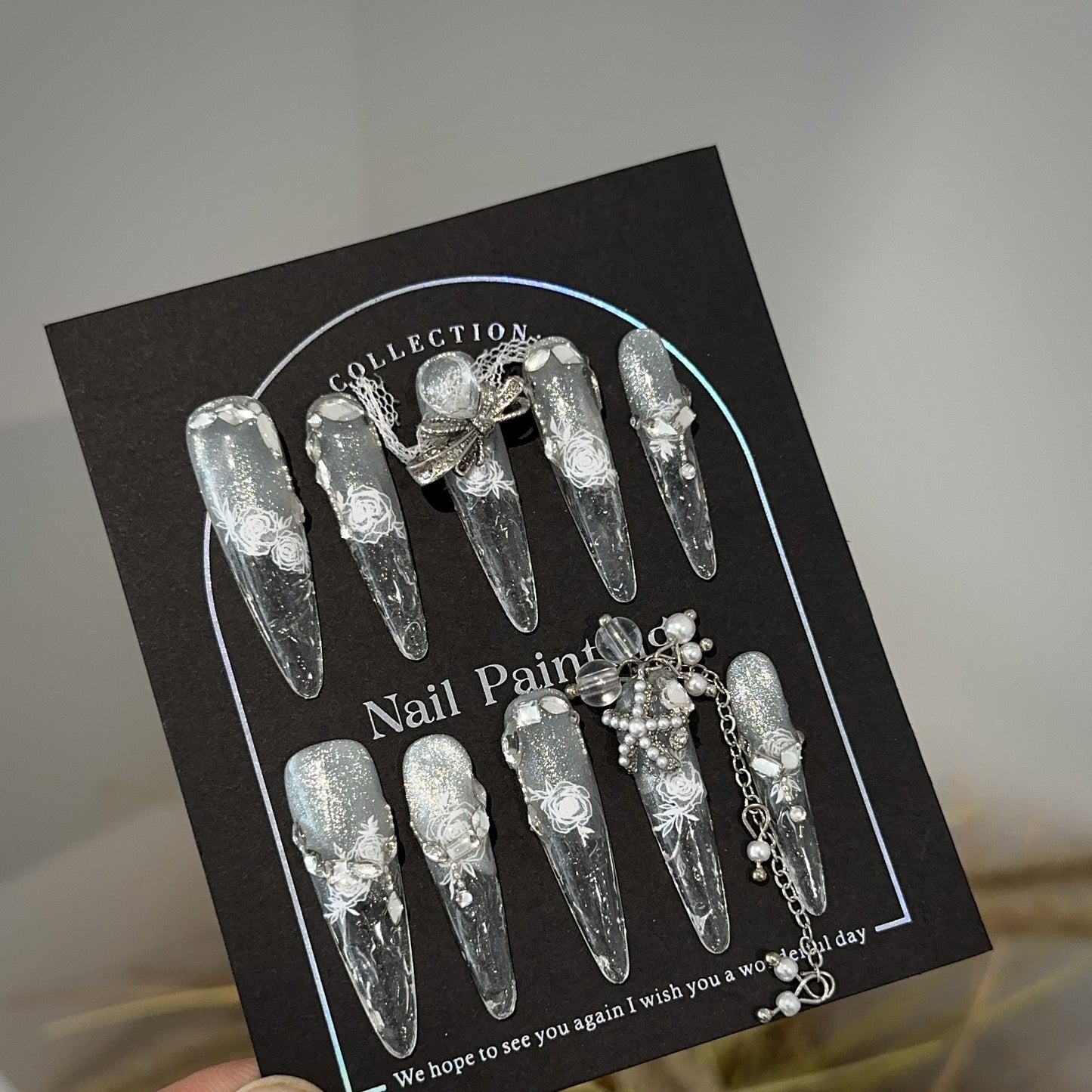 Handmade Press On Nails C259