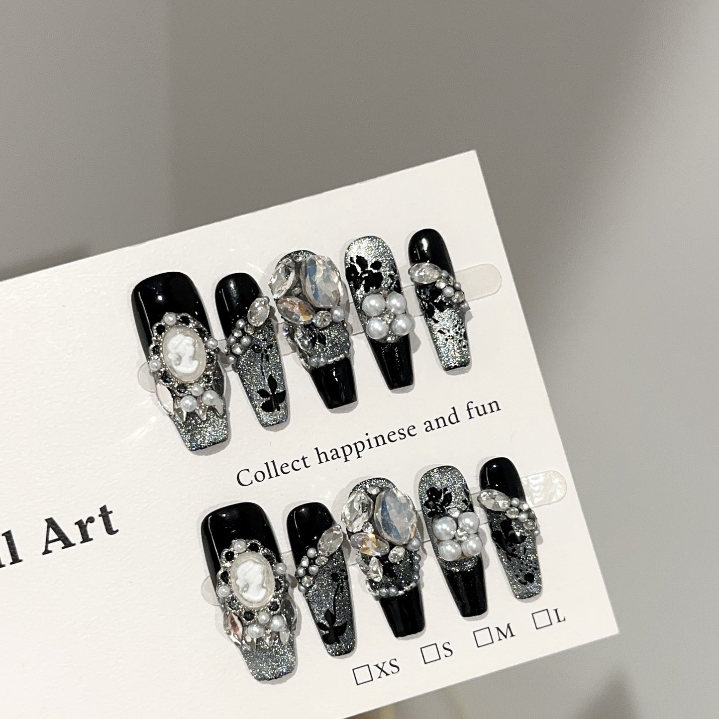 Handmade Press On Nails C278