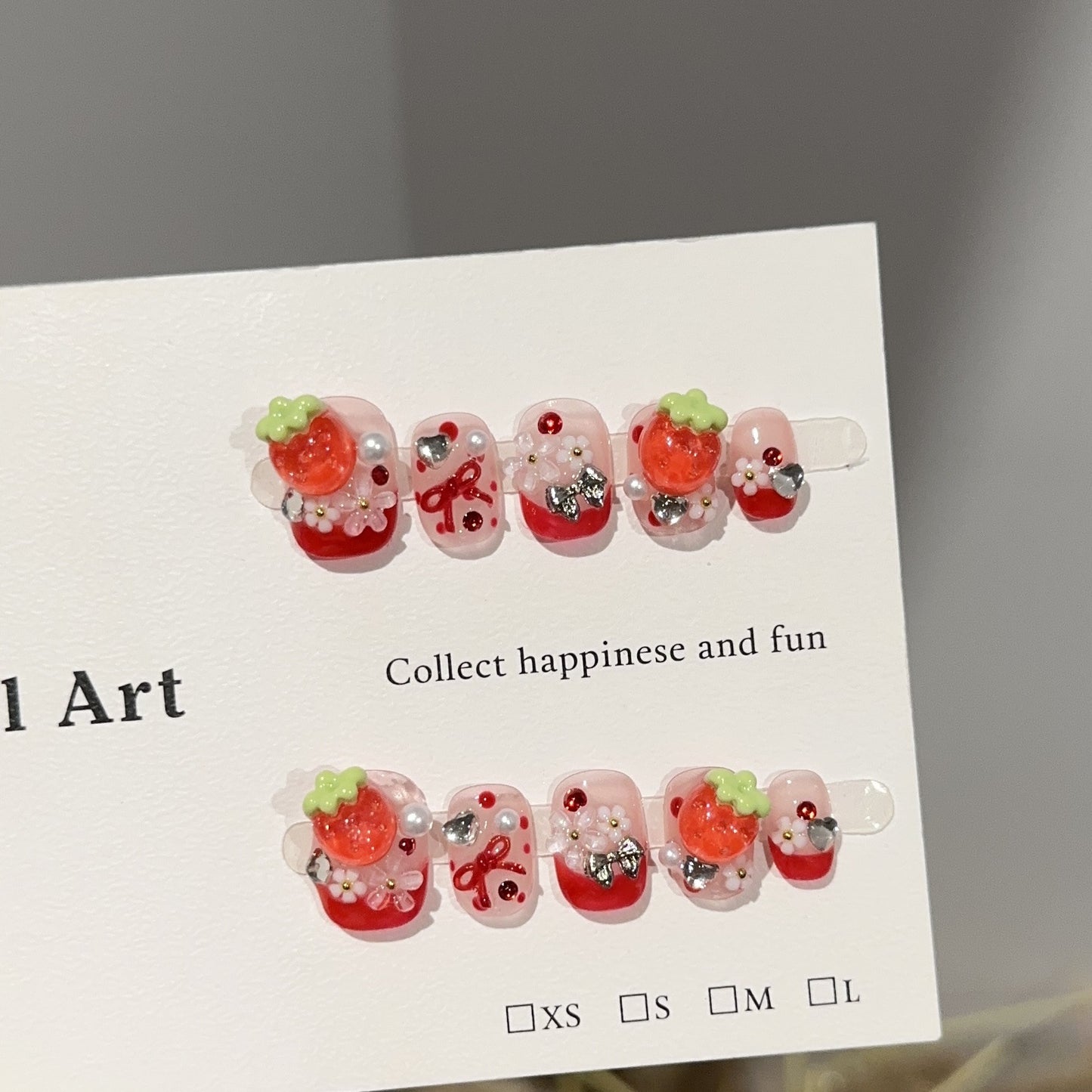 Handmade Press On Nails C315