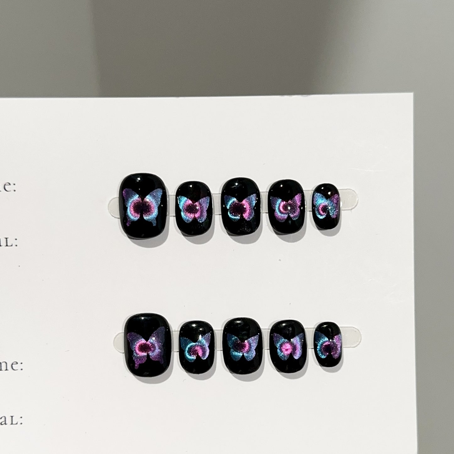 Handmade Press On Nails C346