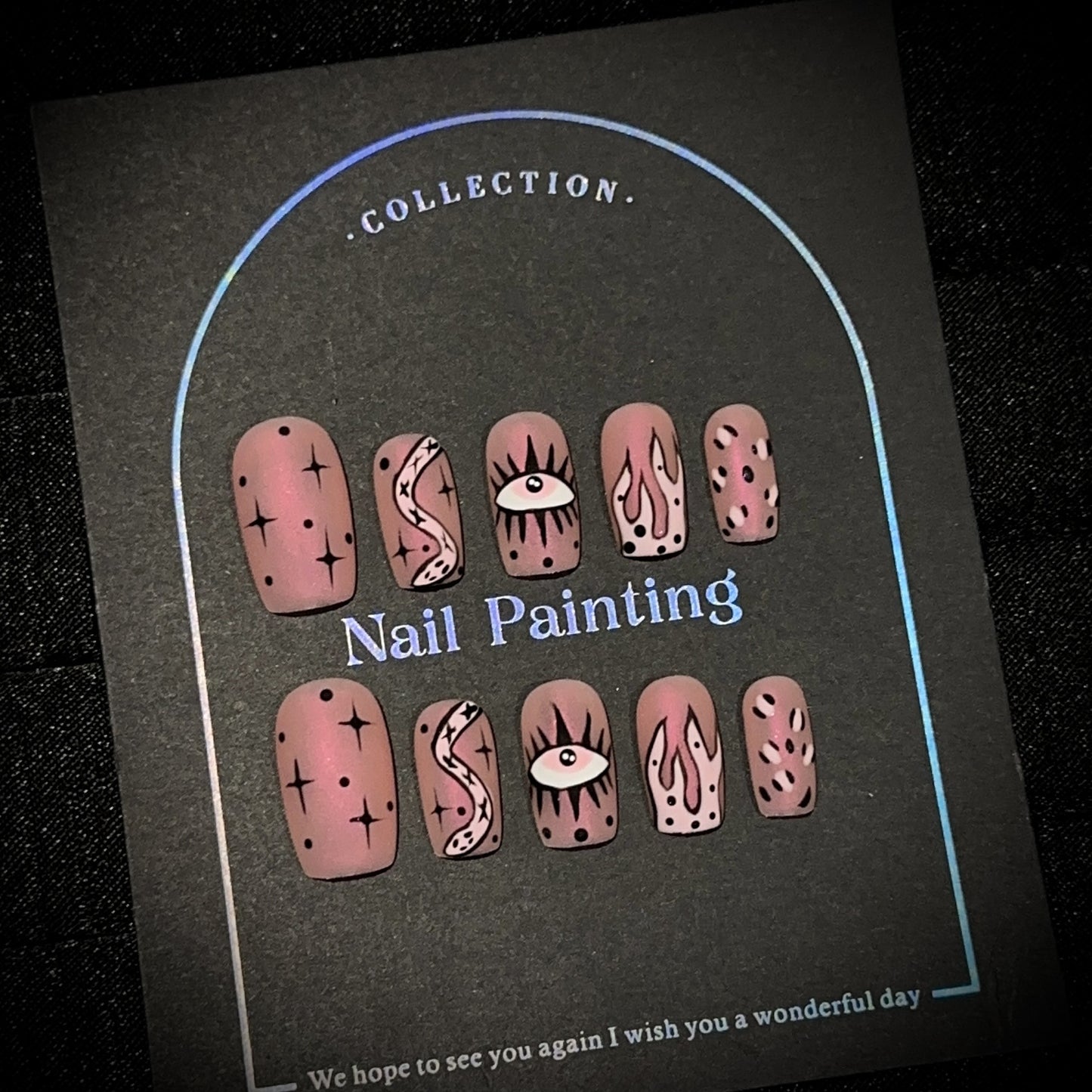 Handmade Press On Nails C350