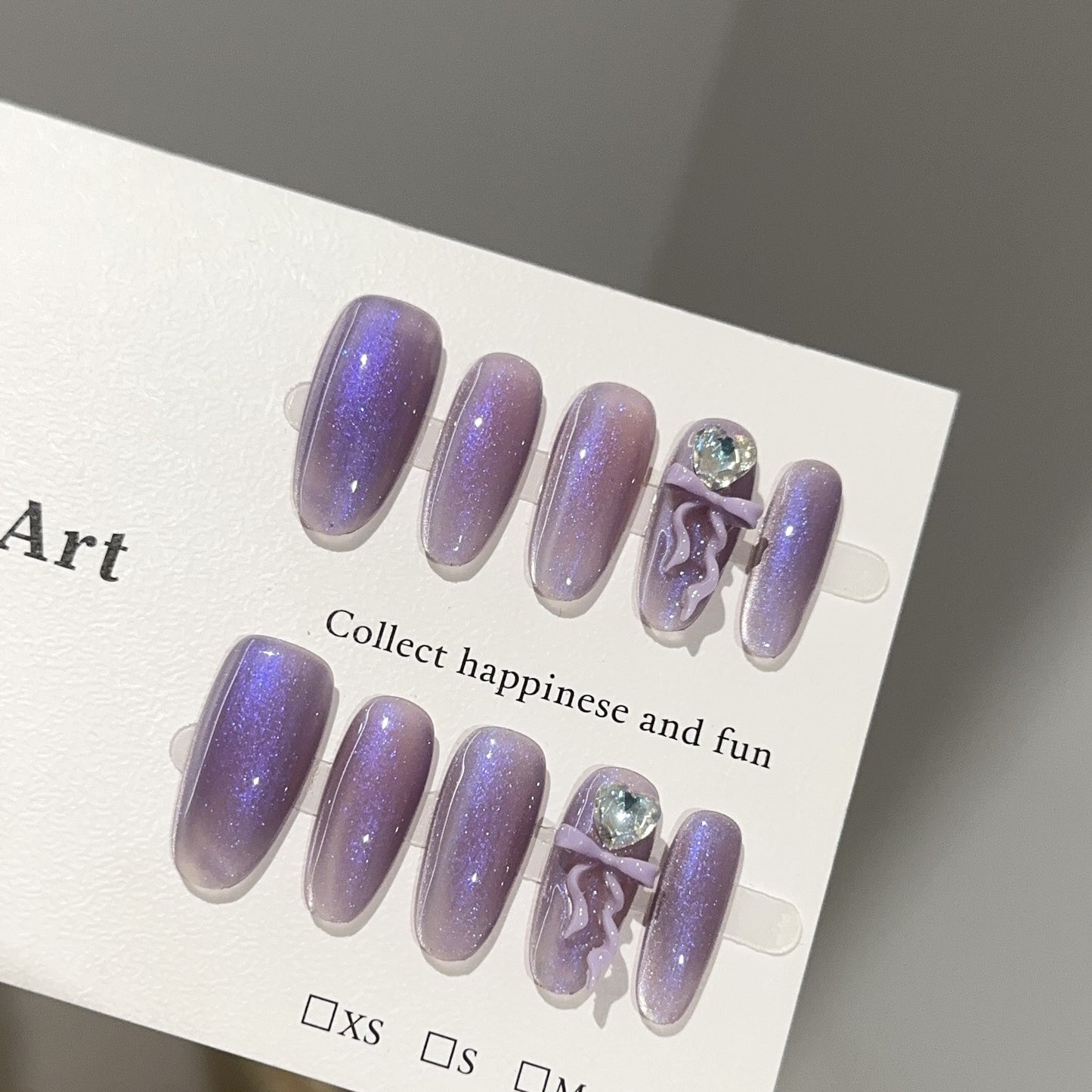 Handmade Press On Nails D252