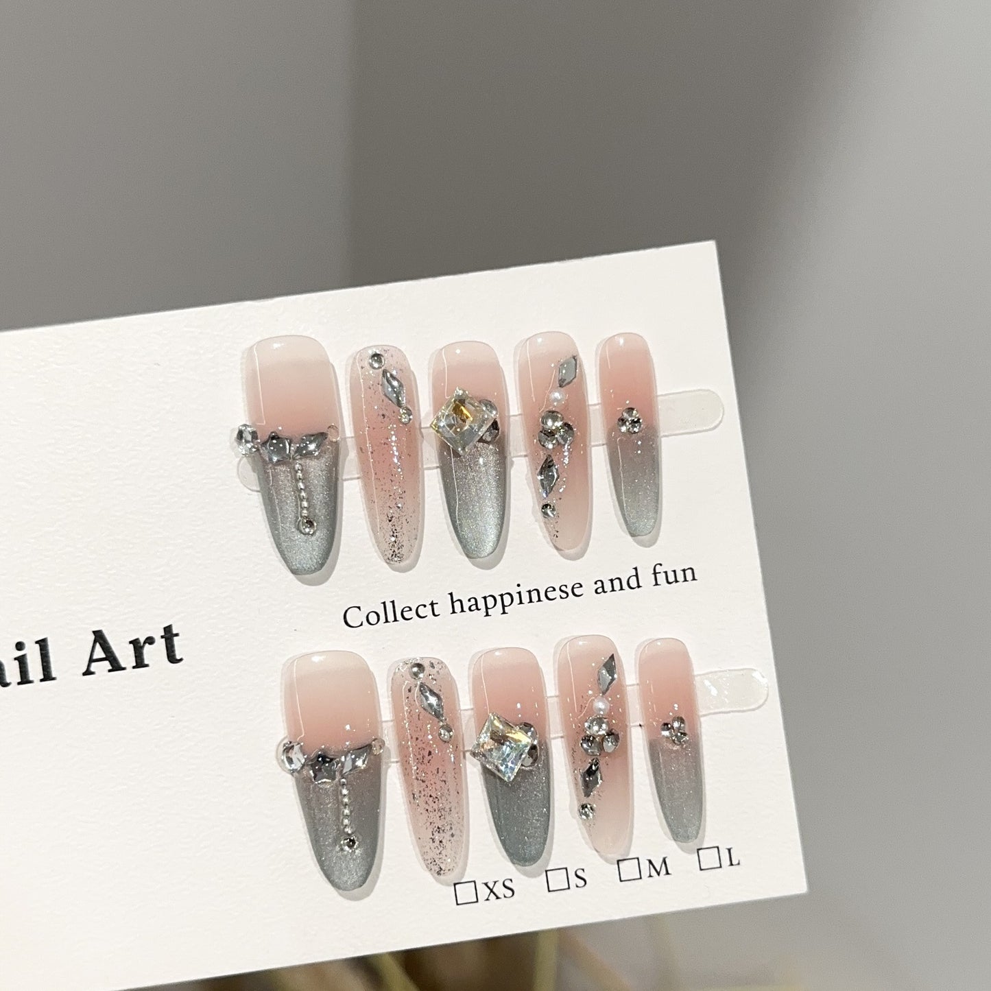 Handmade Press On Nails D261