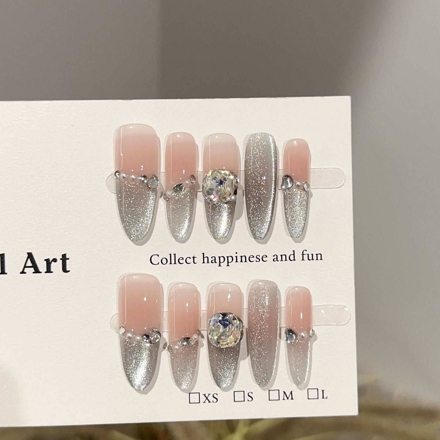 Handmade Press On Nails D264