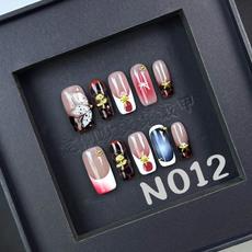 Handmade press on nail N012