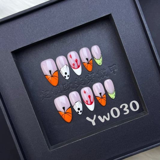 Handmade press on nail YW030