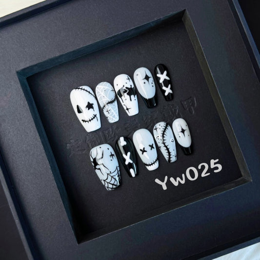 Handmade press on nail YW025