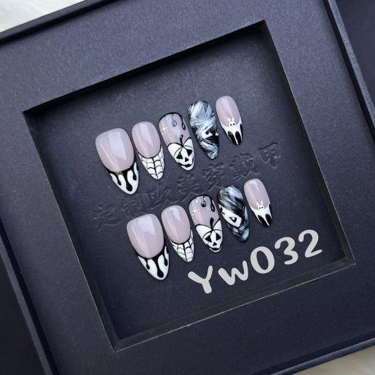 Handmade press on nail YW032