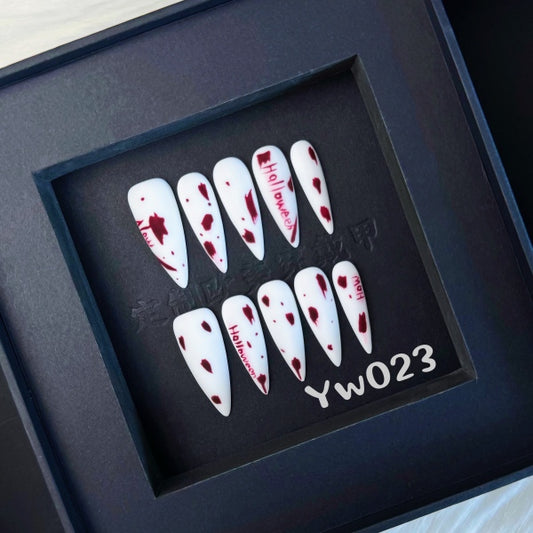 Handmade press on nail YW023