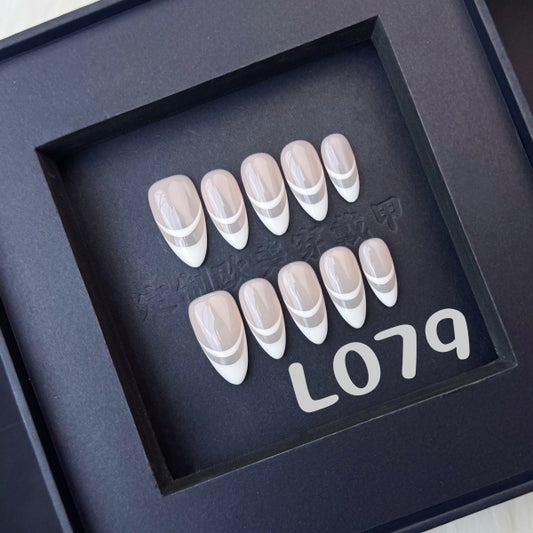 Handmade press on nail L079