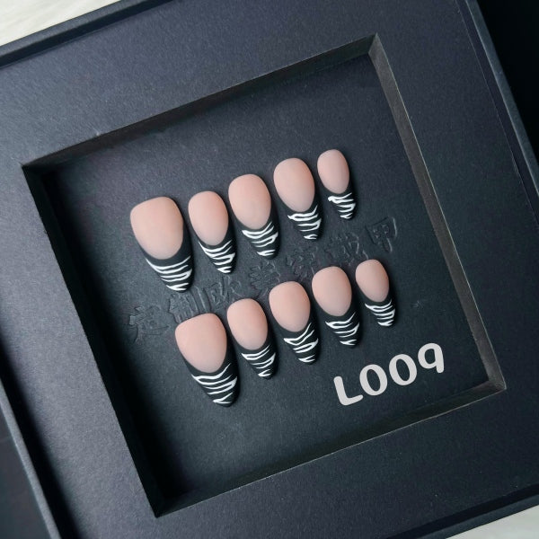 Handmade press on nail L009