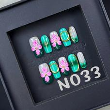 Handmade press on nail N033