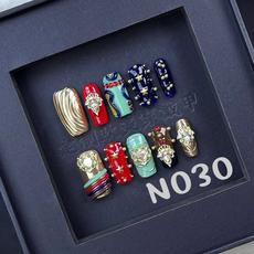 Handmade press on nail N030