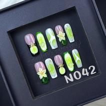 Handmade press on nail N042