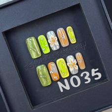 Handmade press on nail N035