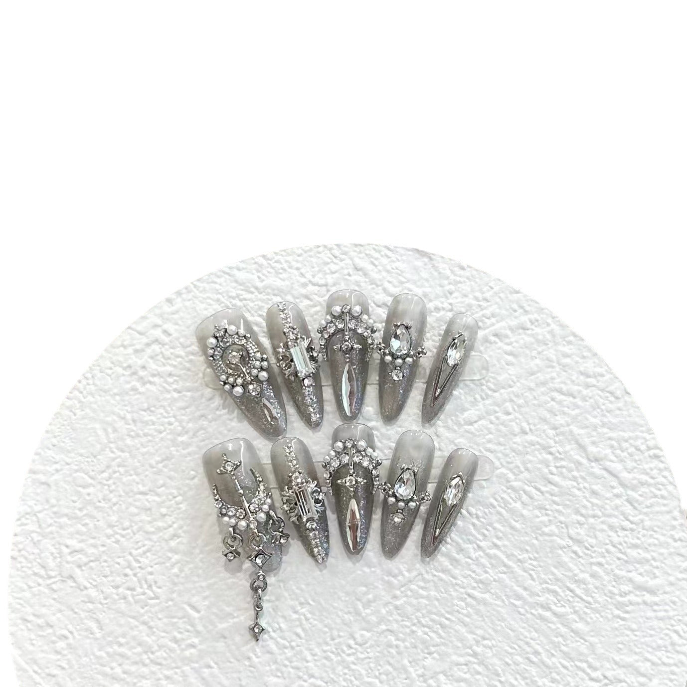 Handmade Press On Nails B001