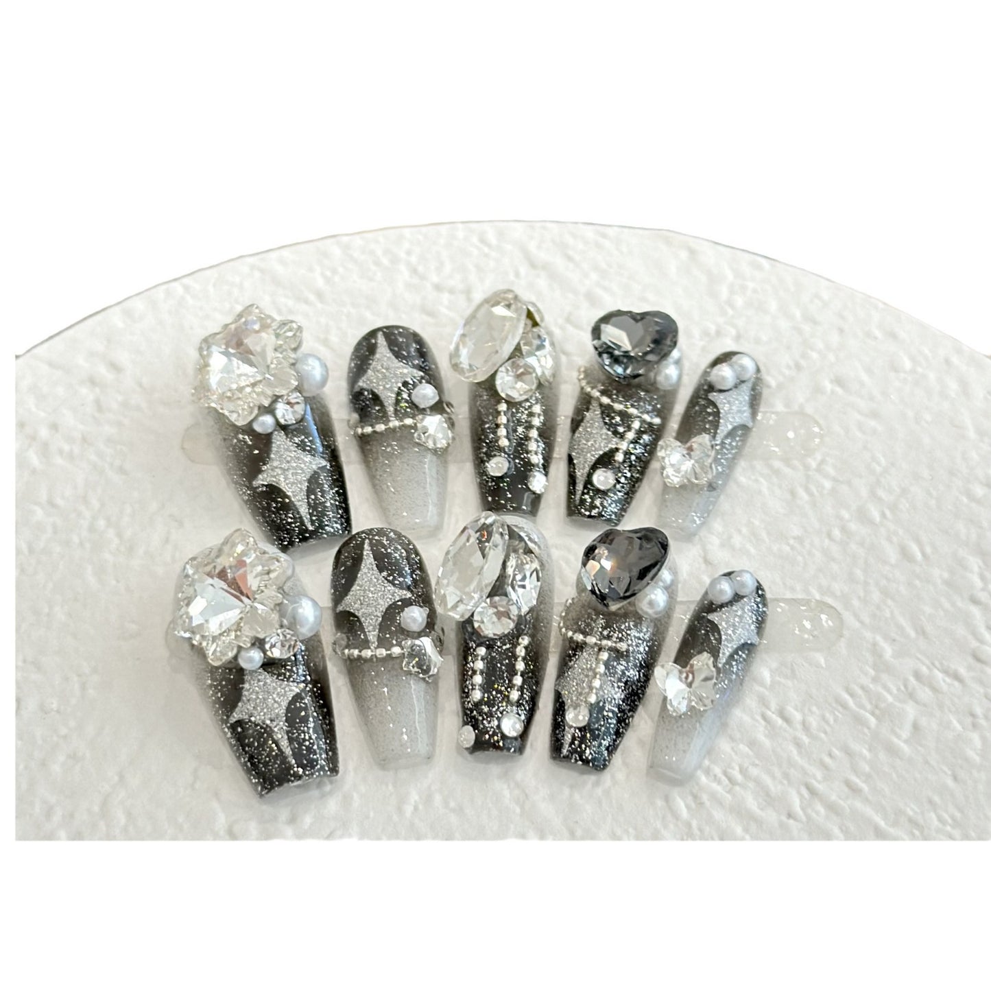 Handmade Press On Nails B004