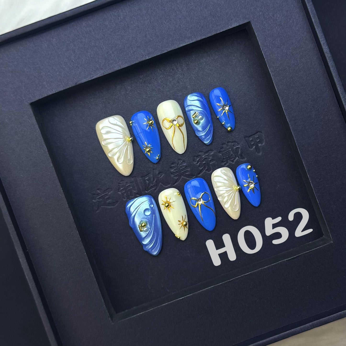 Handmade press on nail H052