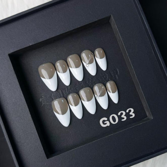 Handmade press on nail G033