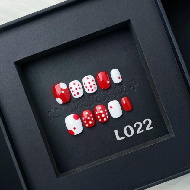 Handmade press on nail L022