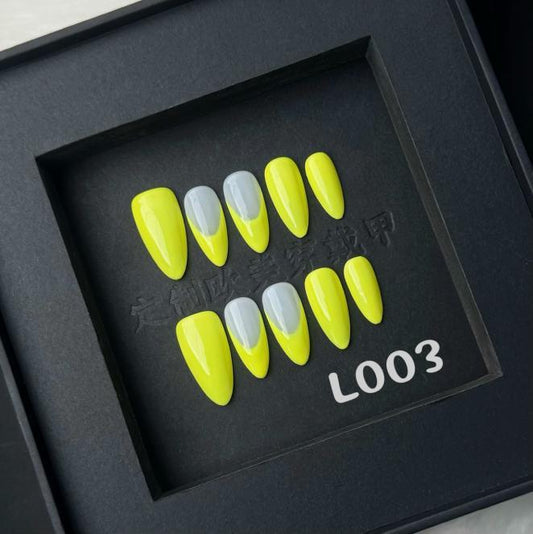 Handmade press on nail L003