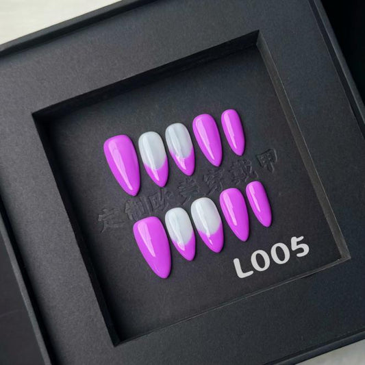 Handmade press on nail L005