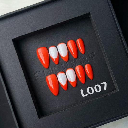 Handmade press on nail L007