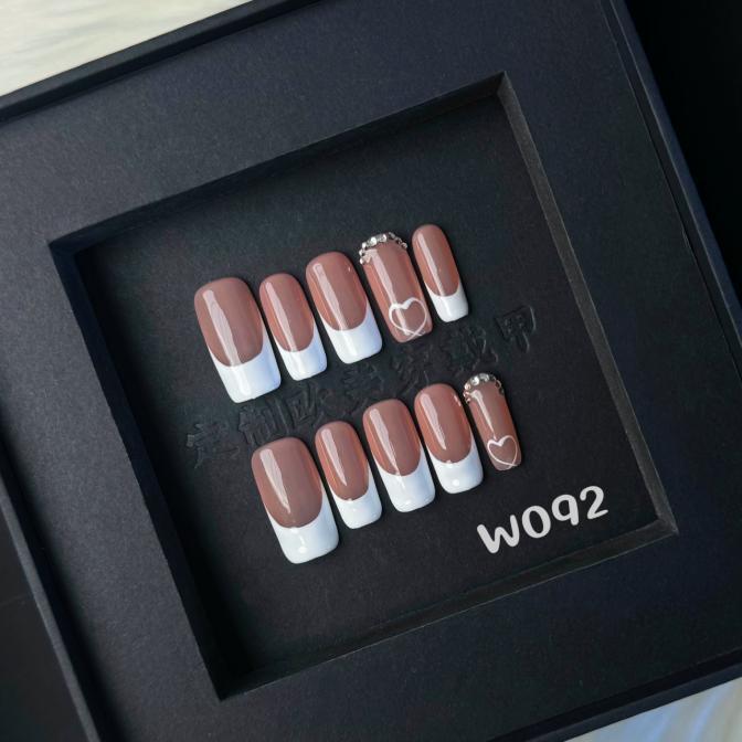Handmade press on nail W092