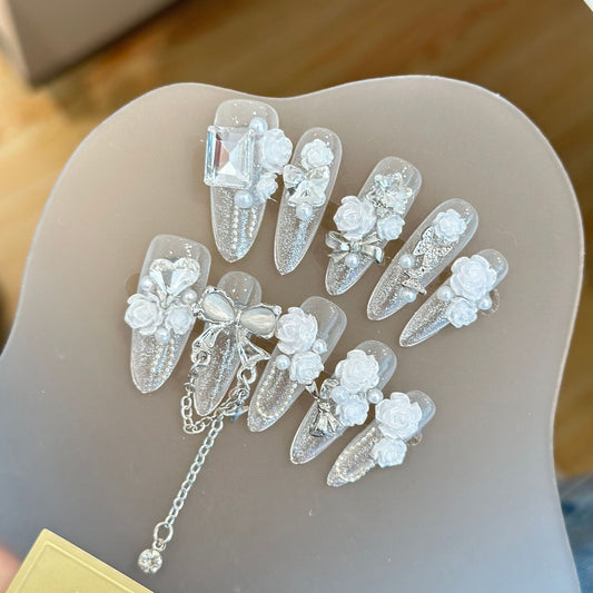 Handmade Press On Nails B018
