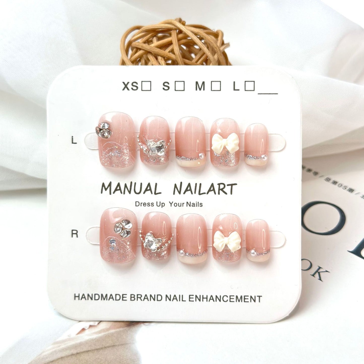 Handmade Press On Nails B051