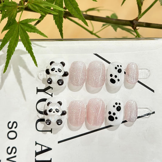 Handmade Press On Nails B054