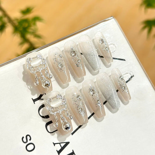 Handmade Press On Nails B055