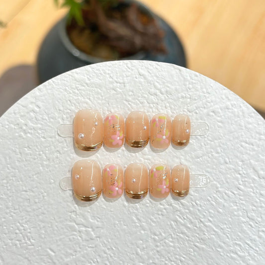 Handmade Press On Nails B023