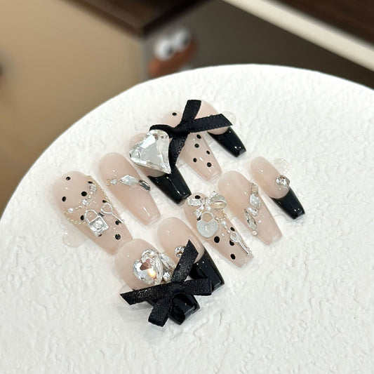 Handmade Press On Nails C030