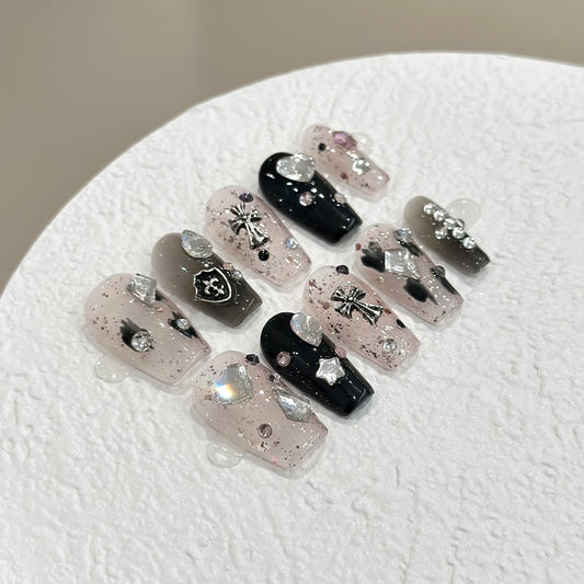 Handmade Press On Nails B021