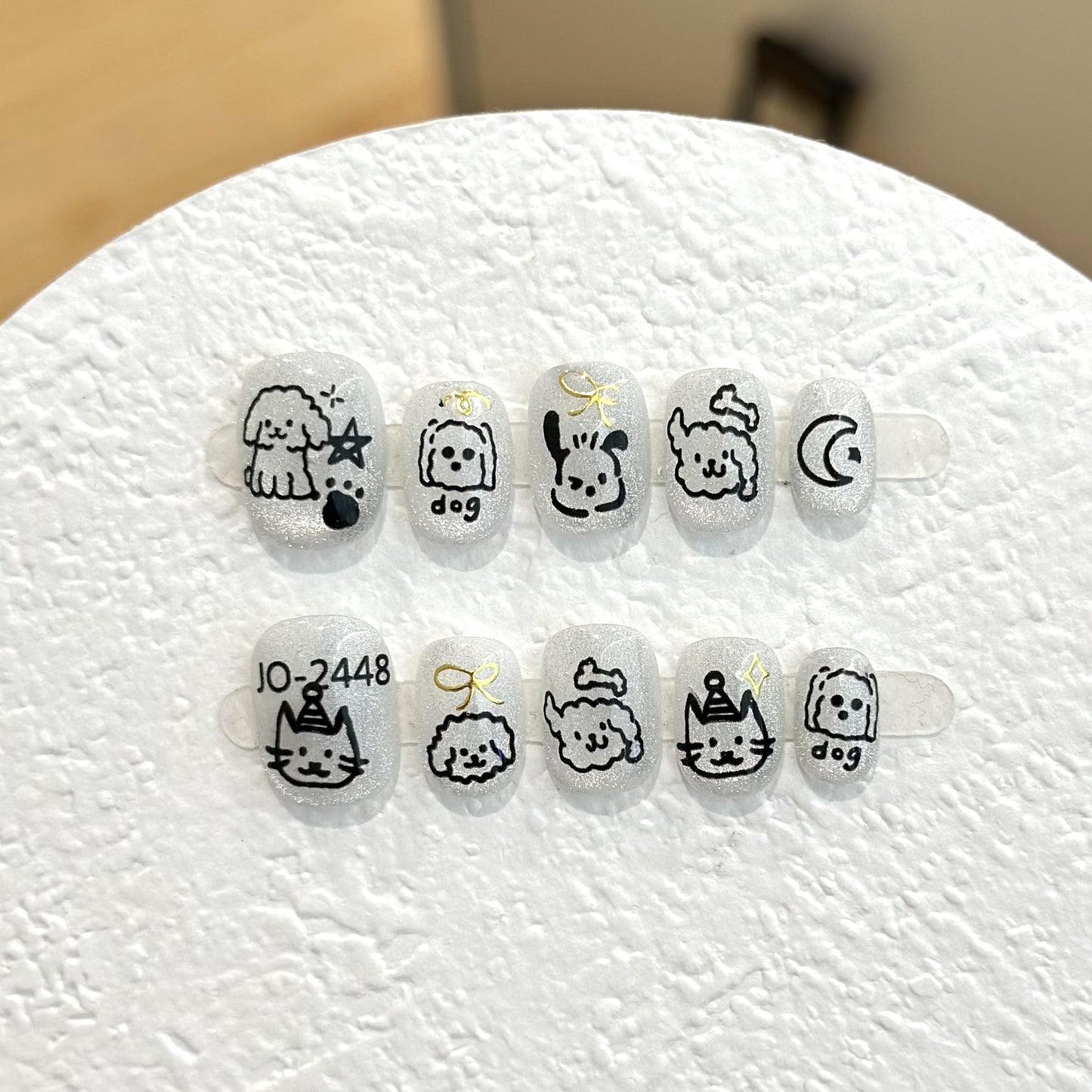 Handmade Press On Nails B037