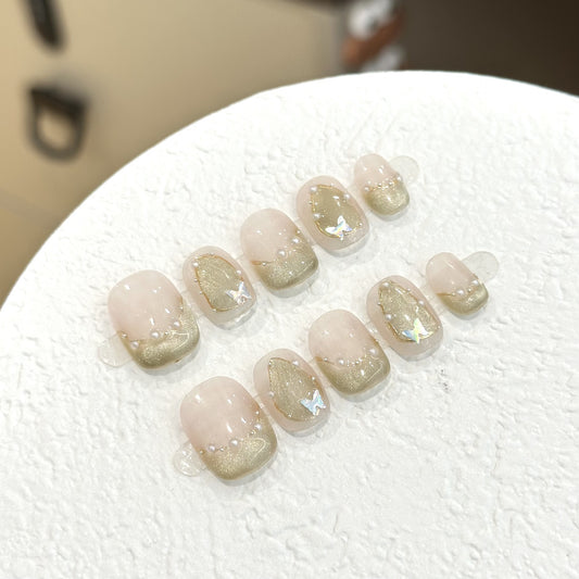 Handmade Press On Nails C032