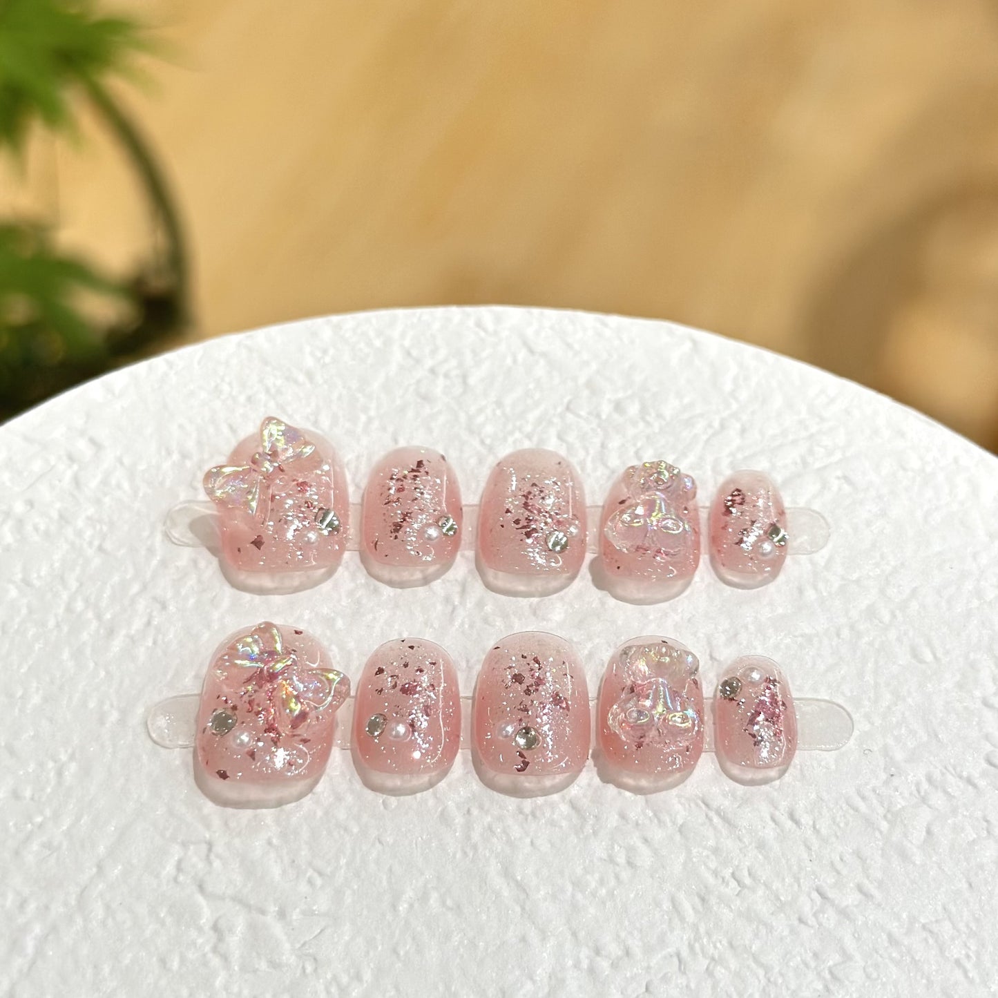 Handmade Press On Nails B040