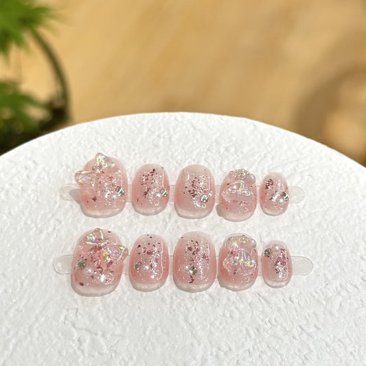 Handmade Press On Nails B040