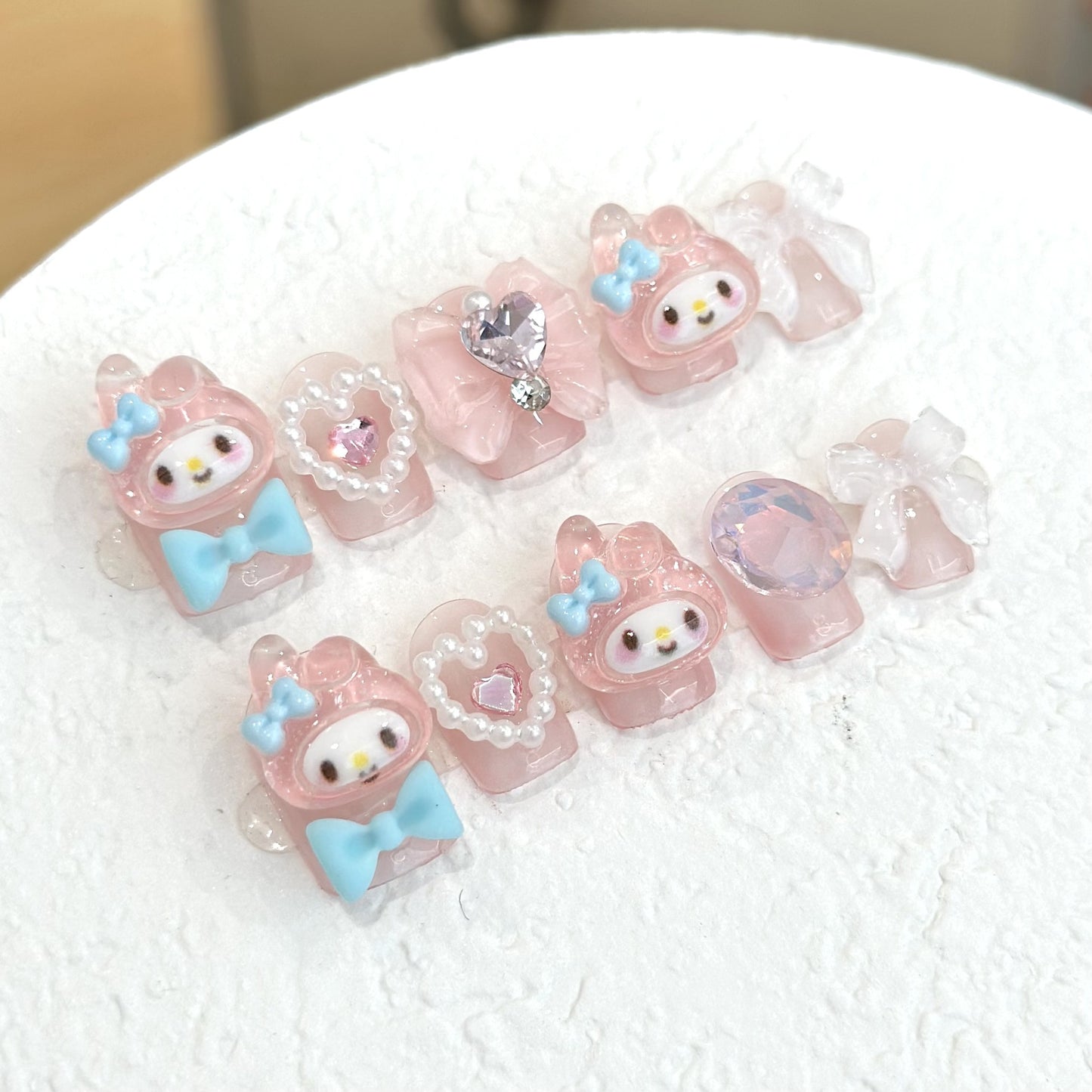 Handmade Press On Nails B034