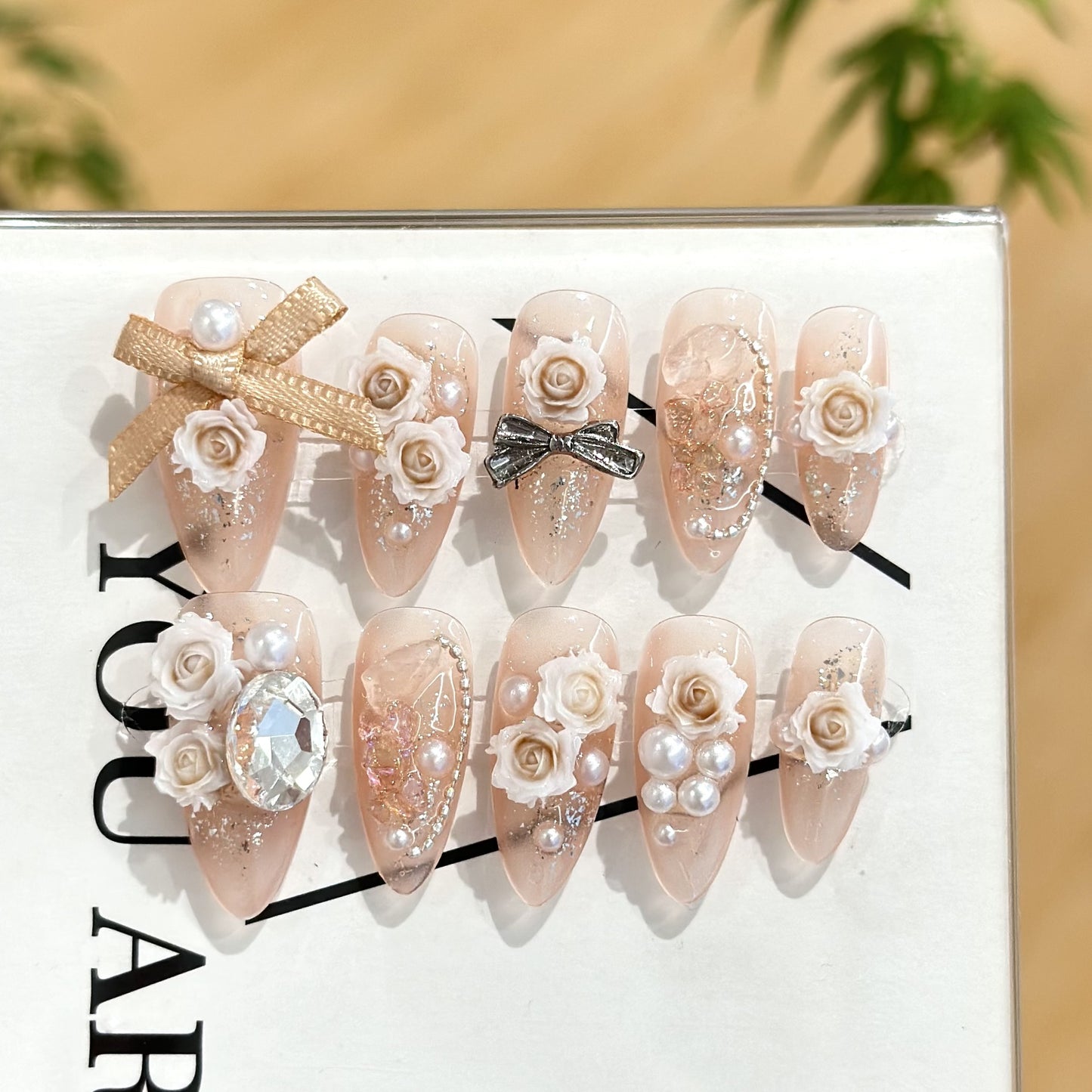Handmade Press On Nails B056