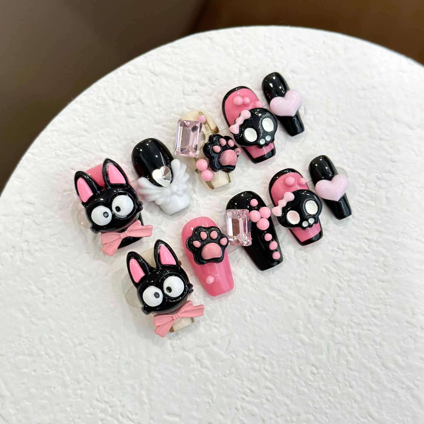 Handmade Press On Nails B073