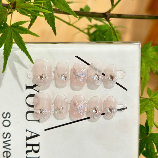 Handmade Press On Nails B057
