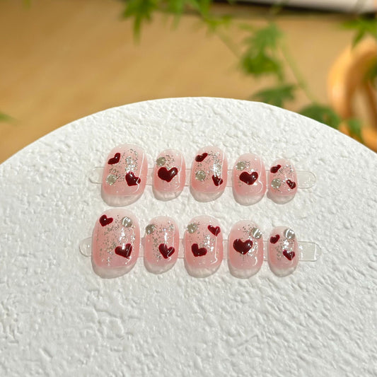 Handmade Press On Nails B042