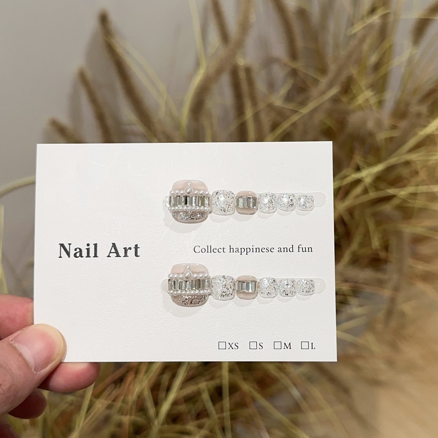 Handmade Press On Nails A189