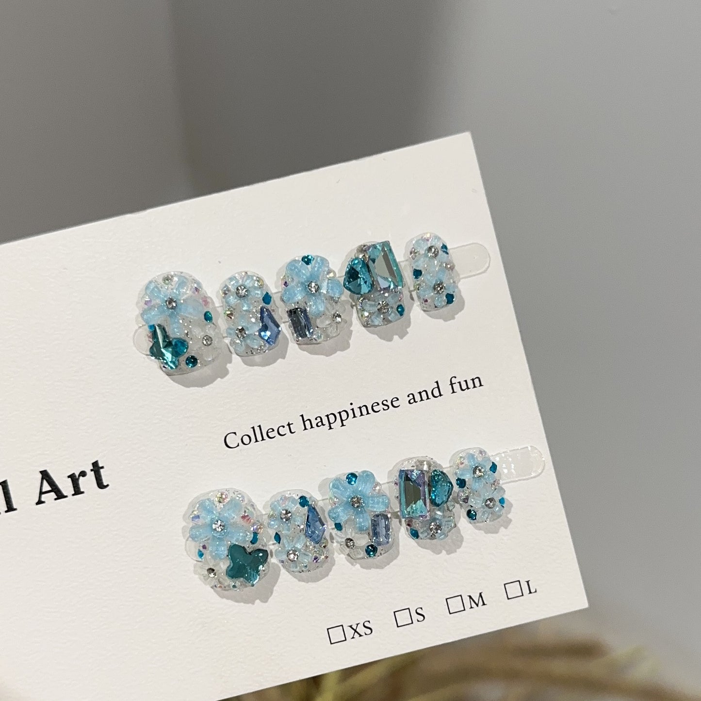 Handmade Press On Nails A251