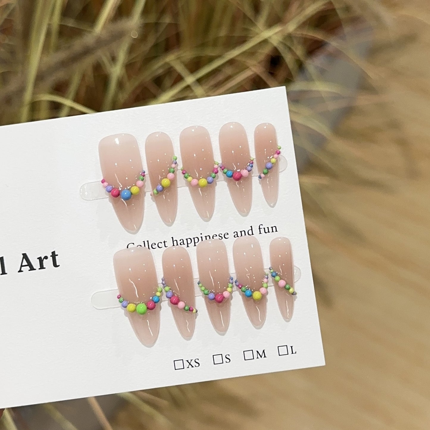 Handmade Press On Nails B210