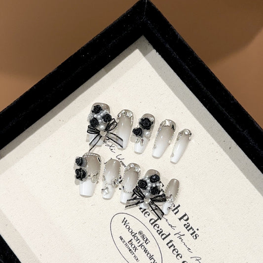 Handmade Press On Nails C179