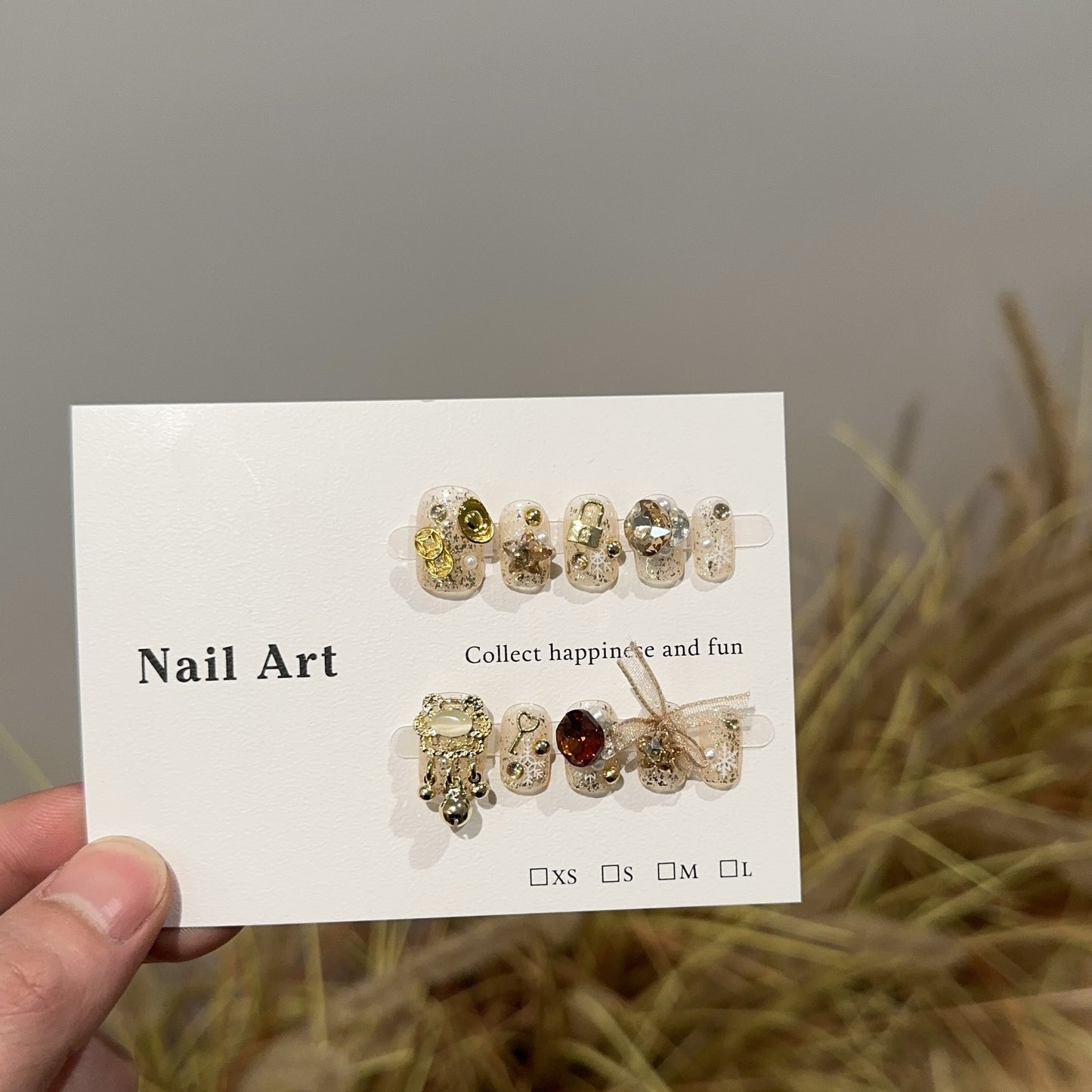Handmade Press On Nails C187